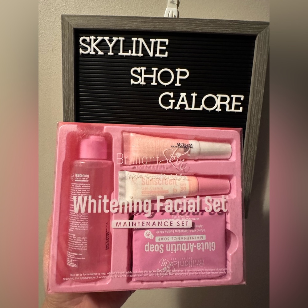 BRILLIANT Whitening Facial Set